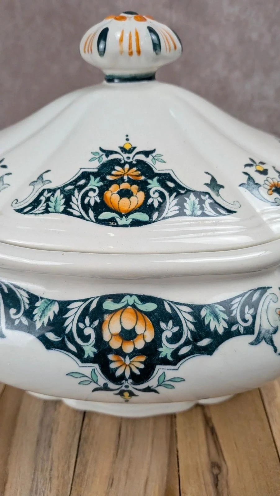 Grande soupière vintage Longchamp – photo 4
